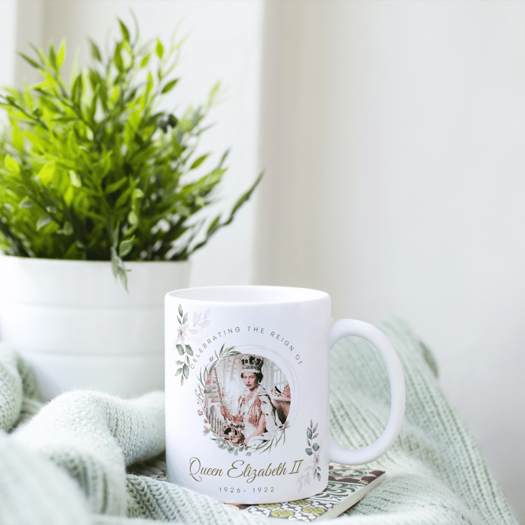 Celebrating Queen Elizabeth Mug