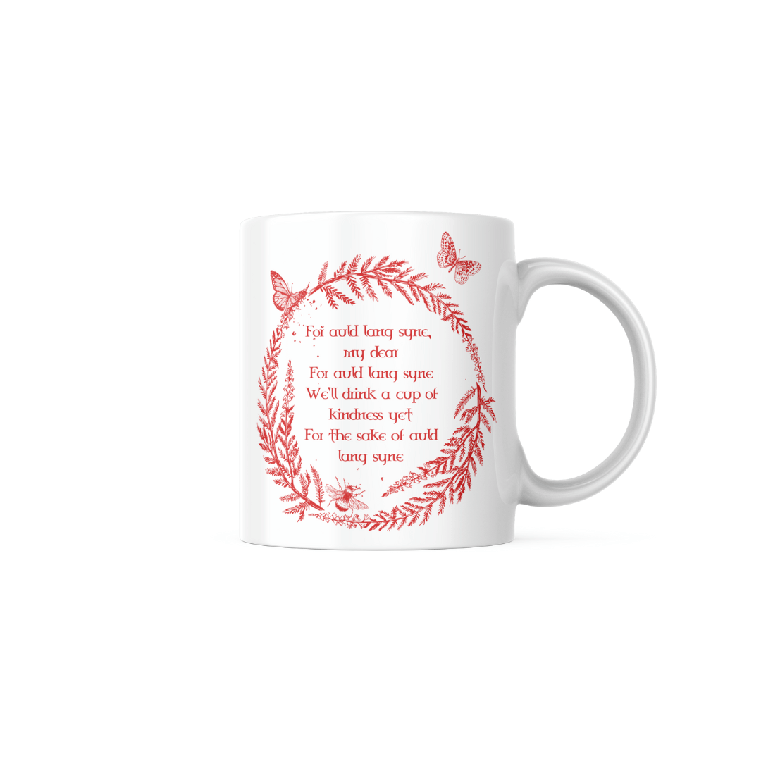 Auld Land Syne Bone China Mug