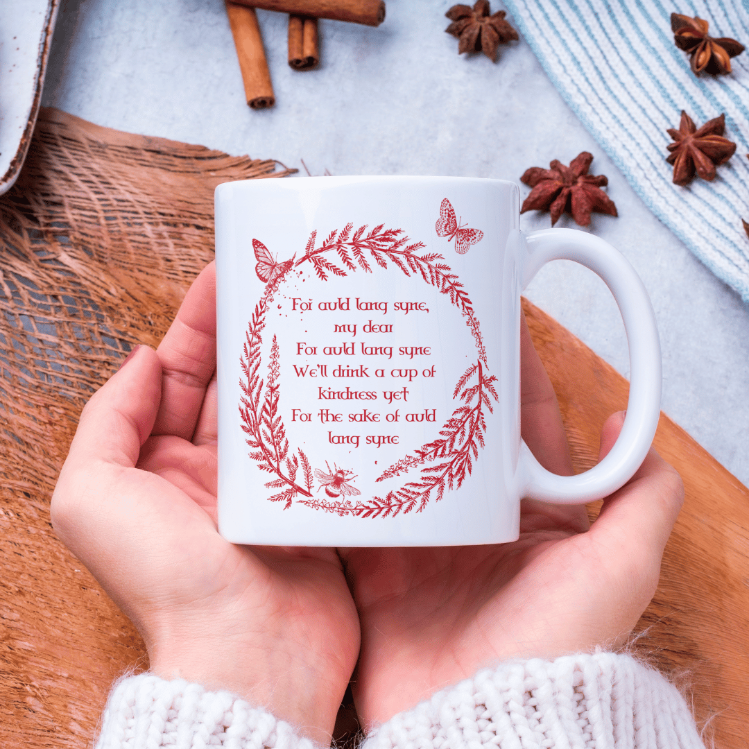 Auld Land Syne Bone China Mug