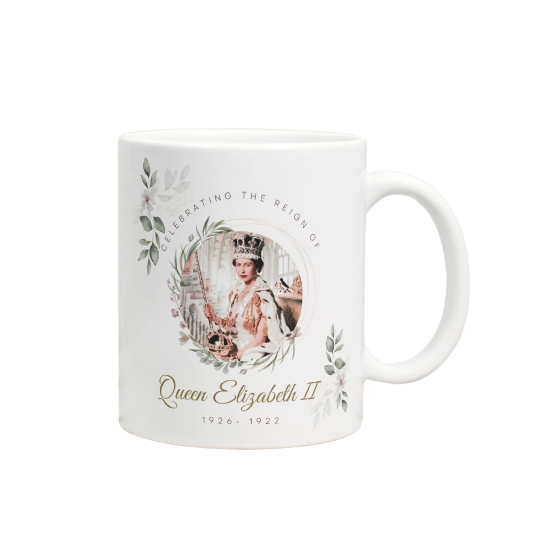 Celebrating Queen Elizabeth Mug