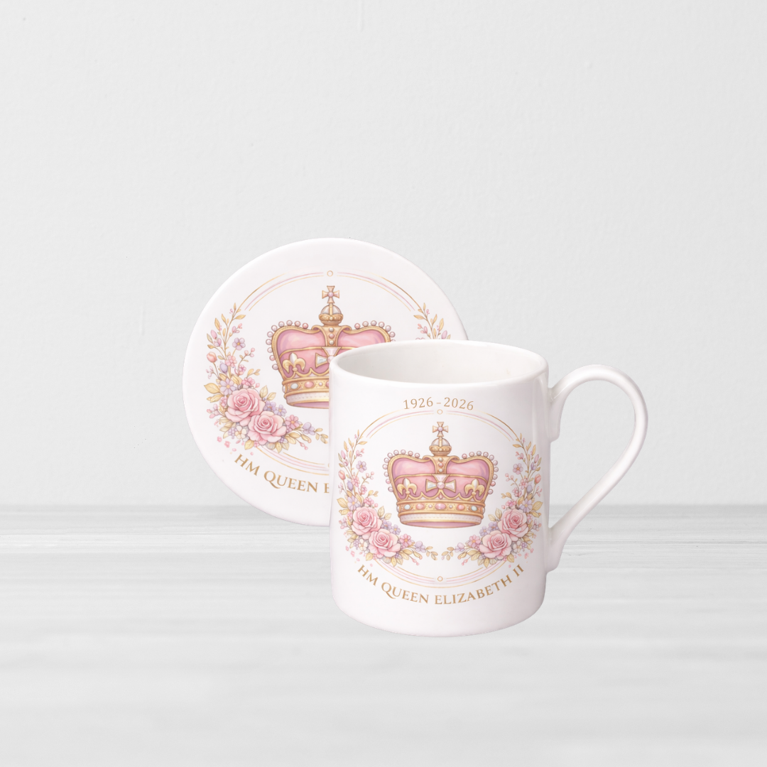 Premium QEII Commemorative Gift Set - Floral — London Gift Detail | LondonPop Box