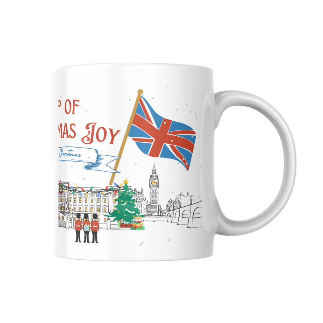 Royal Christmas Joy Bone China Mug