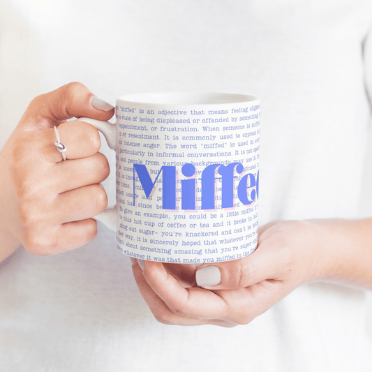 Miffed Ceramic Mug — British Gift | LondonPop Box