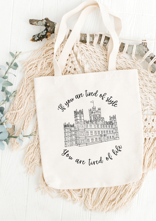 Downton Abbey Tote Bag