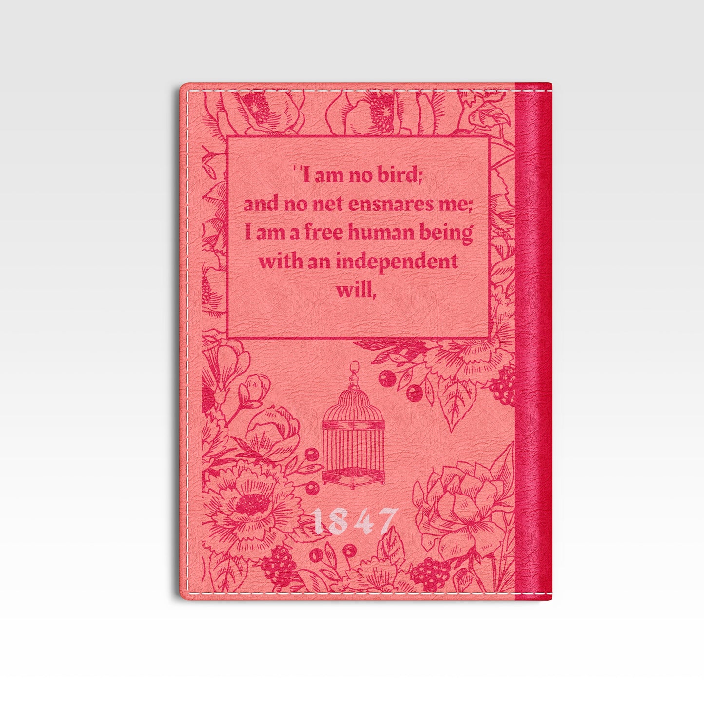 Jane Eyre Book Cover Passport Holder