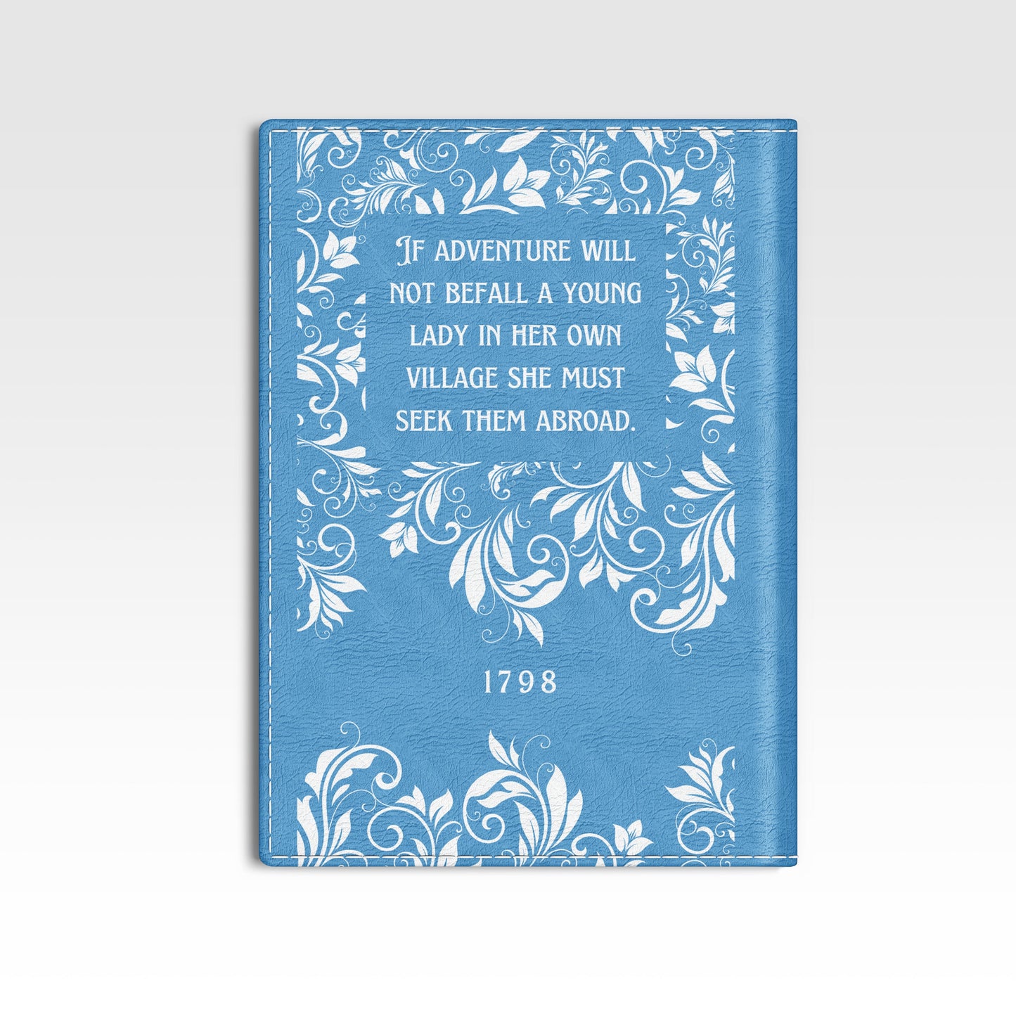 Northanger Abbey Book Cover Passport Holder