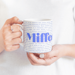 'Miffed' Ceramic Mug